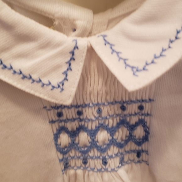 2pc. Smocked Romper - Picture 3 of 3